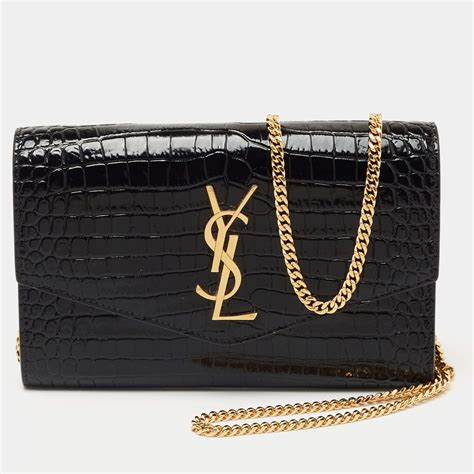 ysl wallet on chain croc|Uptown croc.